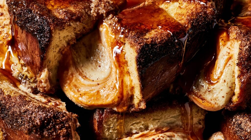 Pumpkin Cream Cheese Stuffed French Toast