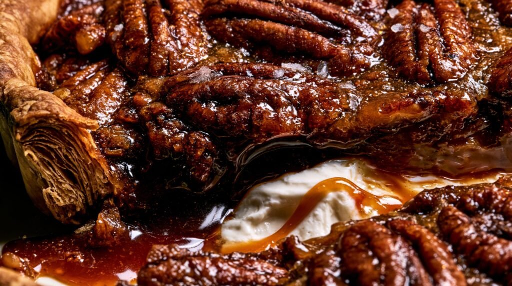 Maple Pecan & Salted Caramel Tart